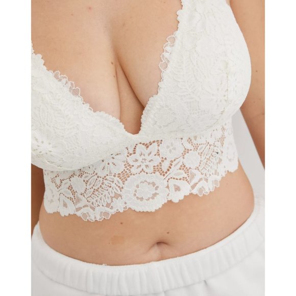 Aerie Lace Padded Racerback Bralette XS - Picture 5 of 9